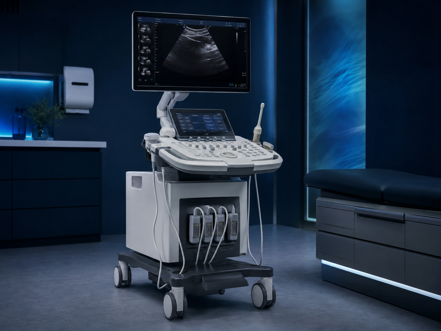 Ultrasound imaging machine